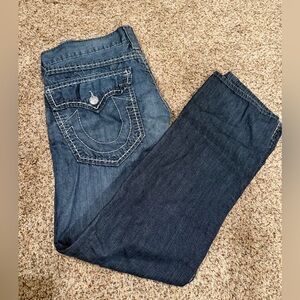 Men’s true religion jeans, size 34.